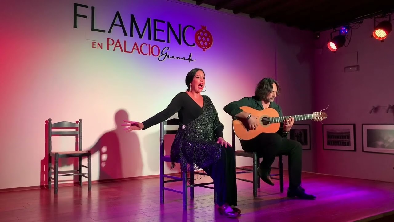 Estrella Fernández, José Cortés El Pirata, Paco Fernández • Tablao Flamenco en Palacio • Granada