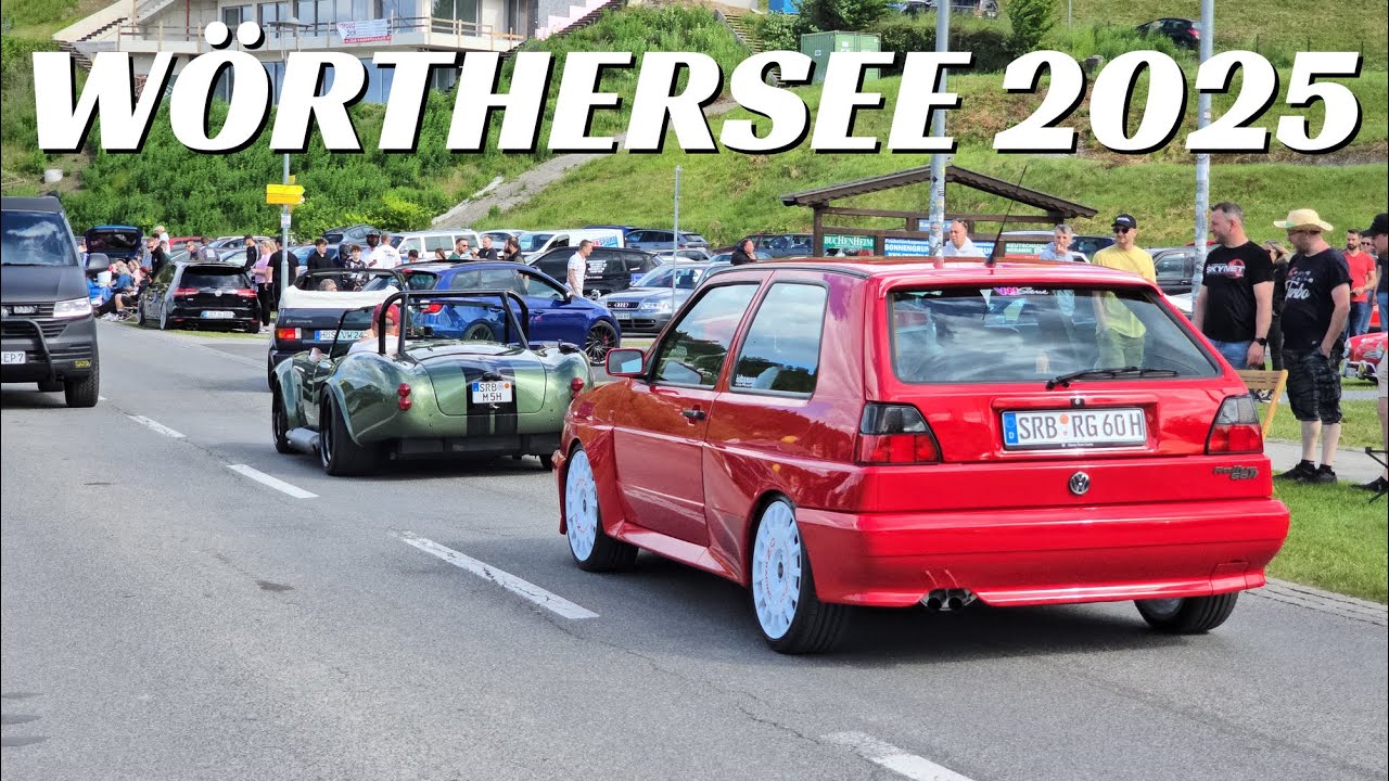 TUNER CARS LEAVING CAR MEET! Wörthersee 2025