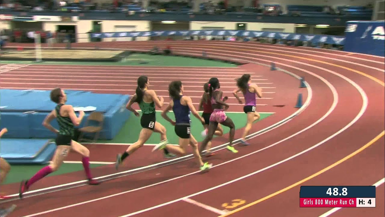 Girls 800m Section 4 - New Balance Nationals Indoor 2014