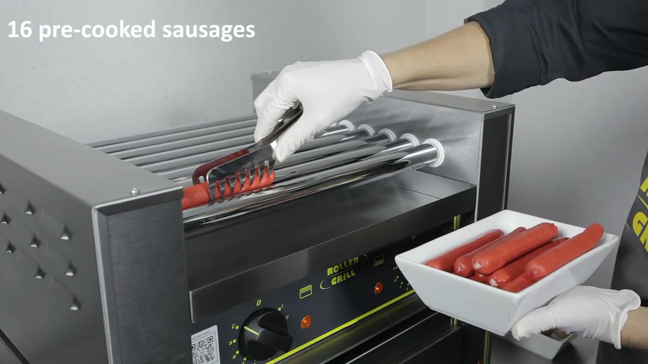 Urządzenia do hot dog&oacute;w Hot dog concept Cooking  Roller Grill