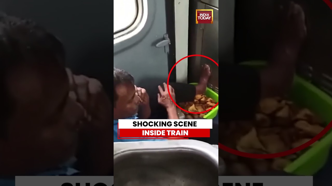 VIRAL VIDEO | Shocking Scene Inside Train Goes Viral Across Social Media #viralvideo #ytshorts