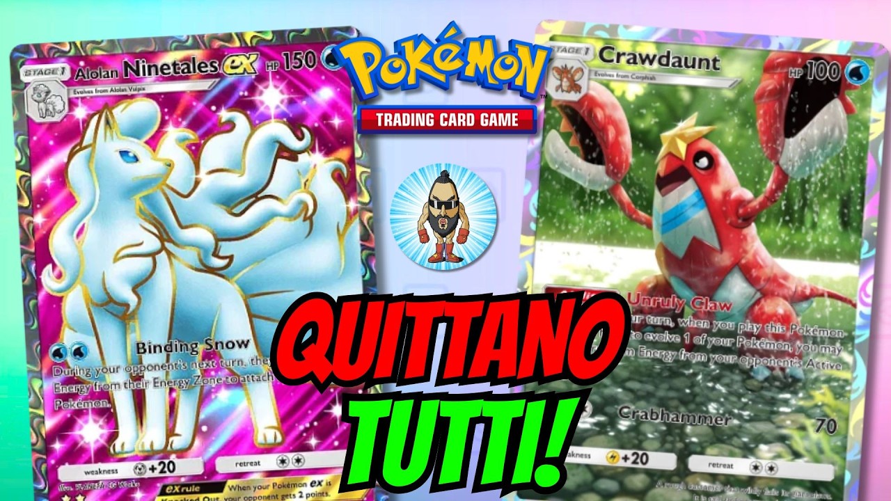 RANKED PARALIZZATE CON QUESTO DECK NINETALES DI ALOLA! - Pokèmon TCG Pocket