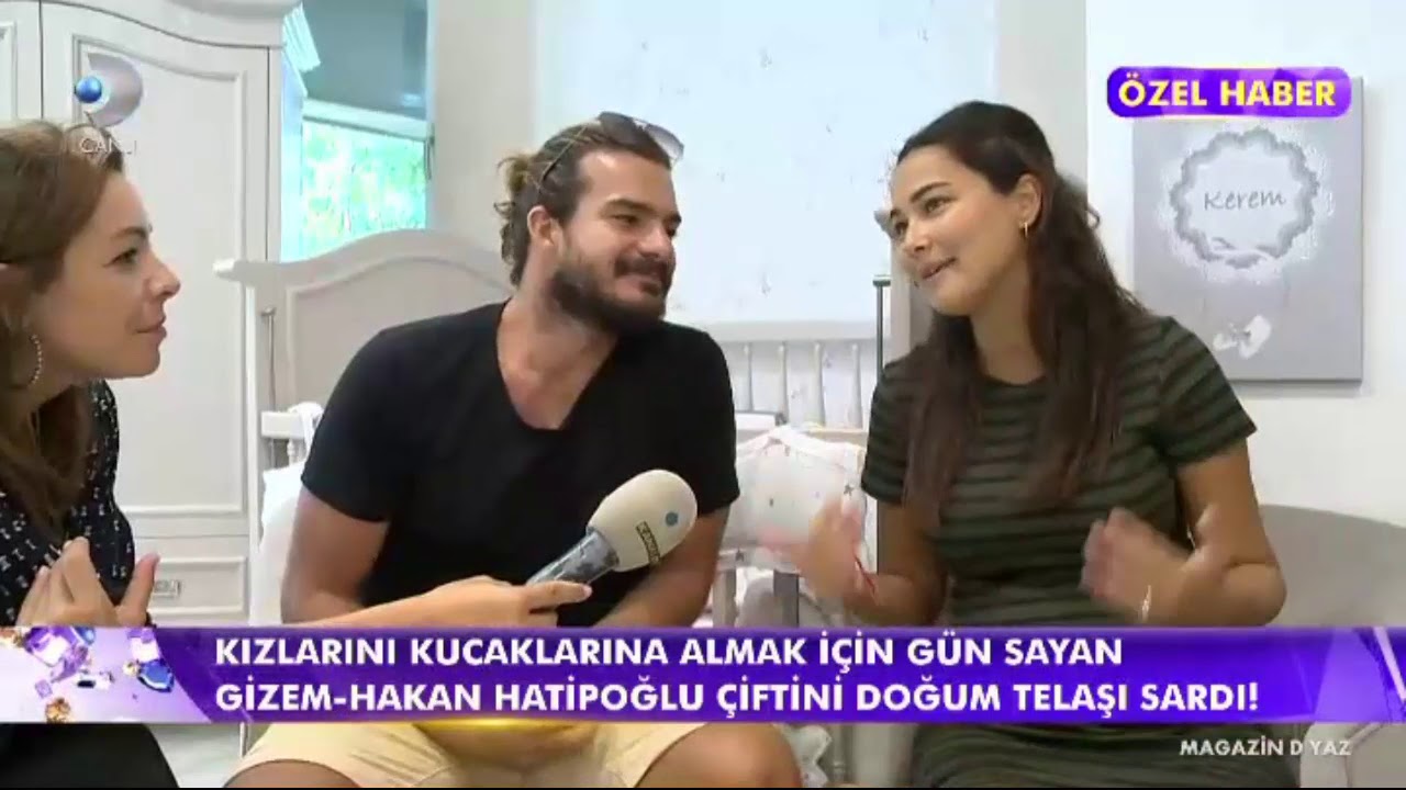Gizem Hakan Hatipoğlu &Ccedil;iftini Şimdiden  Doğum Telaşı Sardı