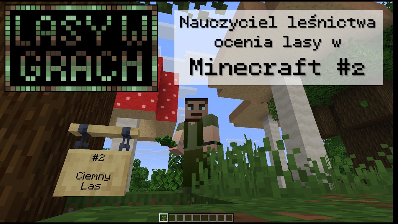 LASY W GRACH - Nauczyciel leśnictwa ocenia lasy w Minecraft #2