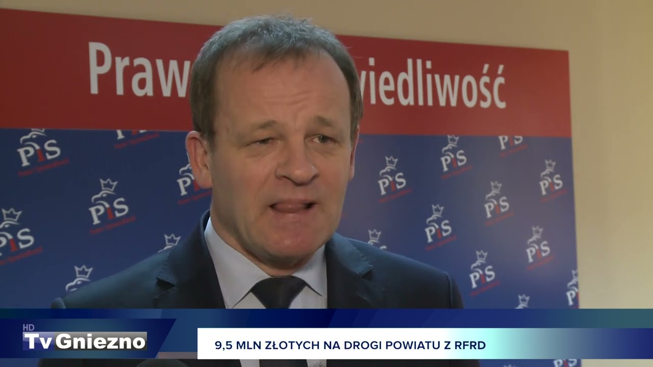 9,5 mln złotych na drogi powiatu z RFRD