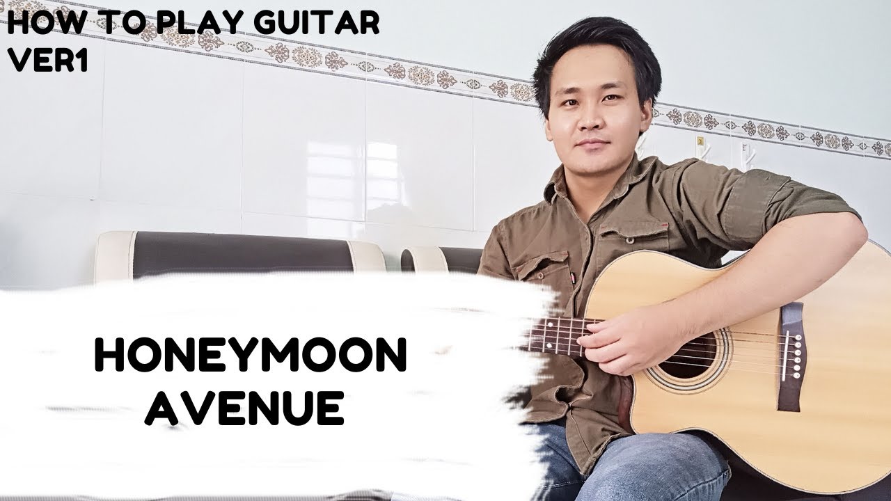 How To Play Guitar Honeymoon Avenue By Ariana Grande Version 1