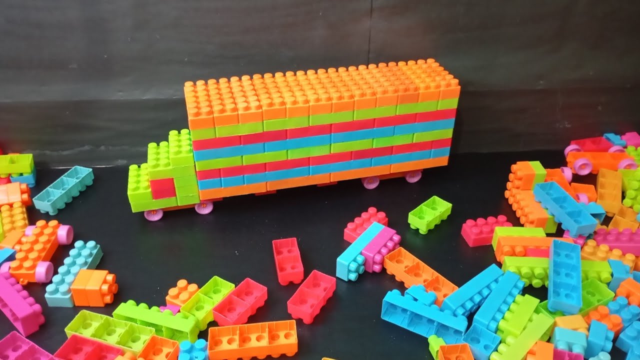 Satisfying DIY LEGO Long Car Build | Relaxing LEGO Building Blocks Video | KAWSER TOYS