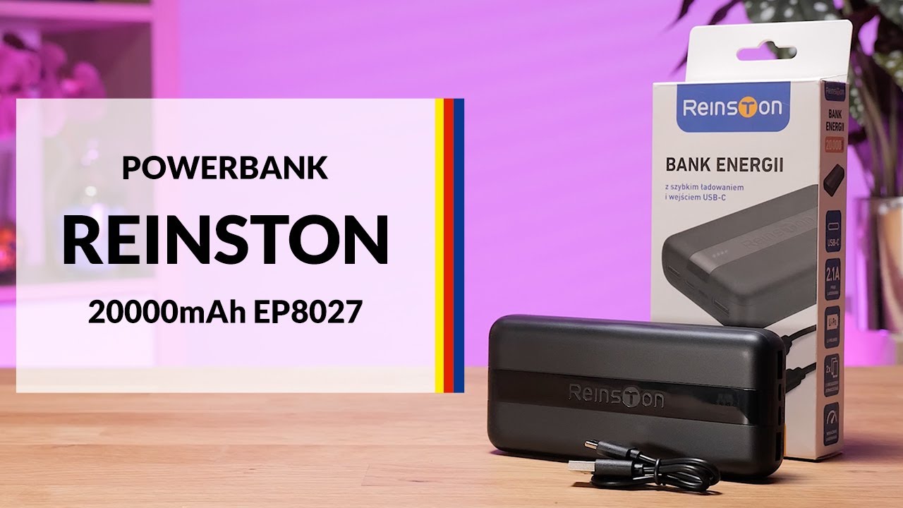 Powerbank Reinston &ndash; dane techniczne &ndash; RTV EURO AGD
