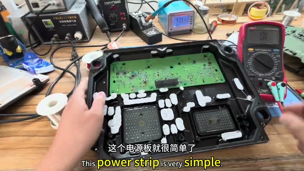 caterpillar ECM repair#336D