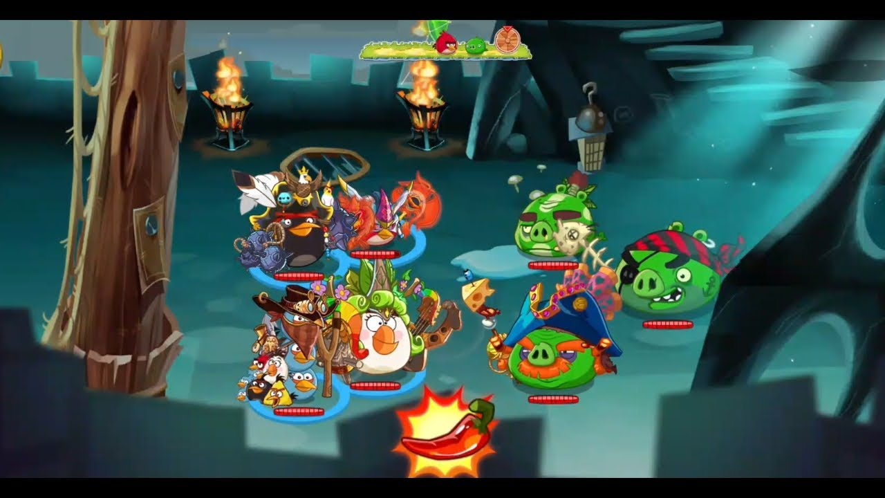 Angry birds epic all stars | cave 26 (Mysterious Sea) | level 2
