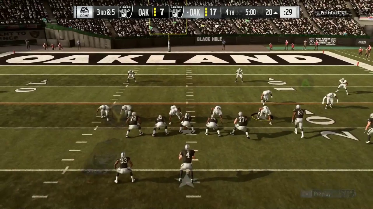 Madden 19 Online gameplay xbox one