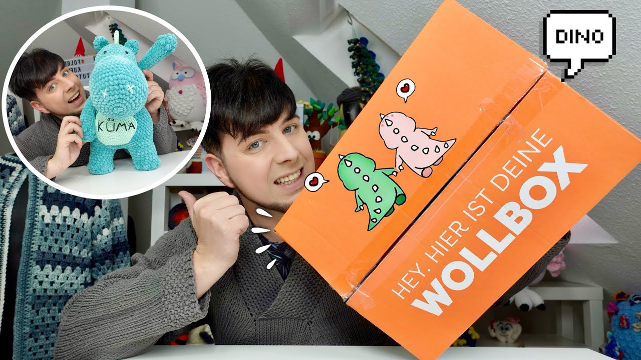 Ich teste ein 🦖Dino Häkelset 🤩 | Auspacken | Häkeln | Rabatte für euch