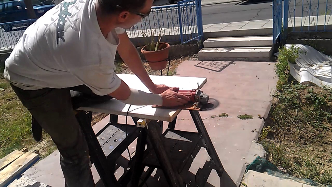Stronger joins without a biscuit joiner, using angle grinder.