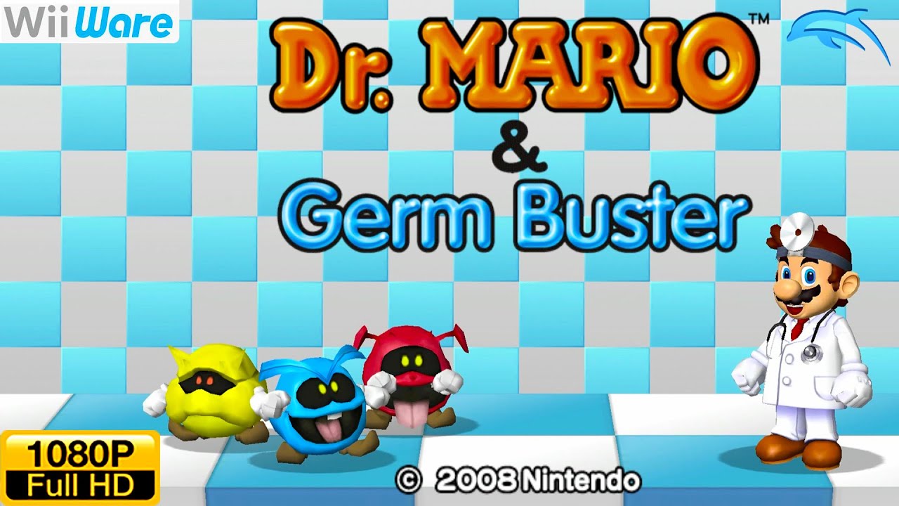 Dr. Mario - WiiWare Wii Gameplay 1080p (Dolphin GC/Wii Emulator)