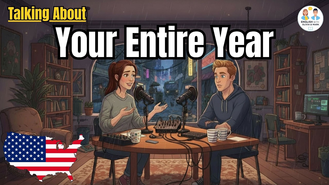 Let’s Talk About Your Entire Year in English | Naturally & Confidently!