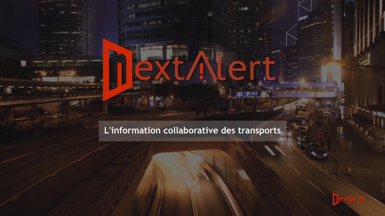NextAlert, l'information transport temps r&eacute;el