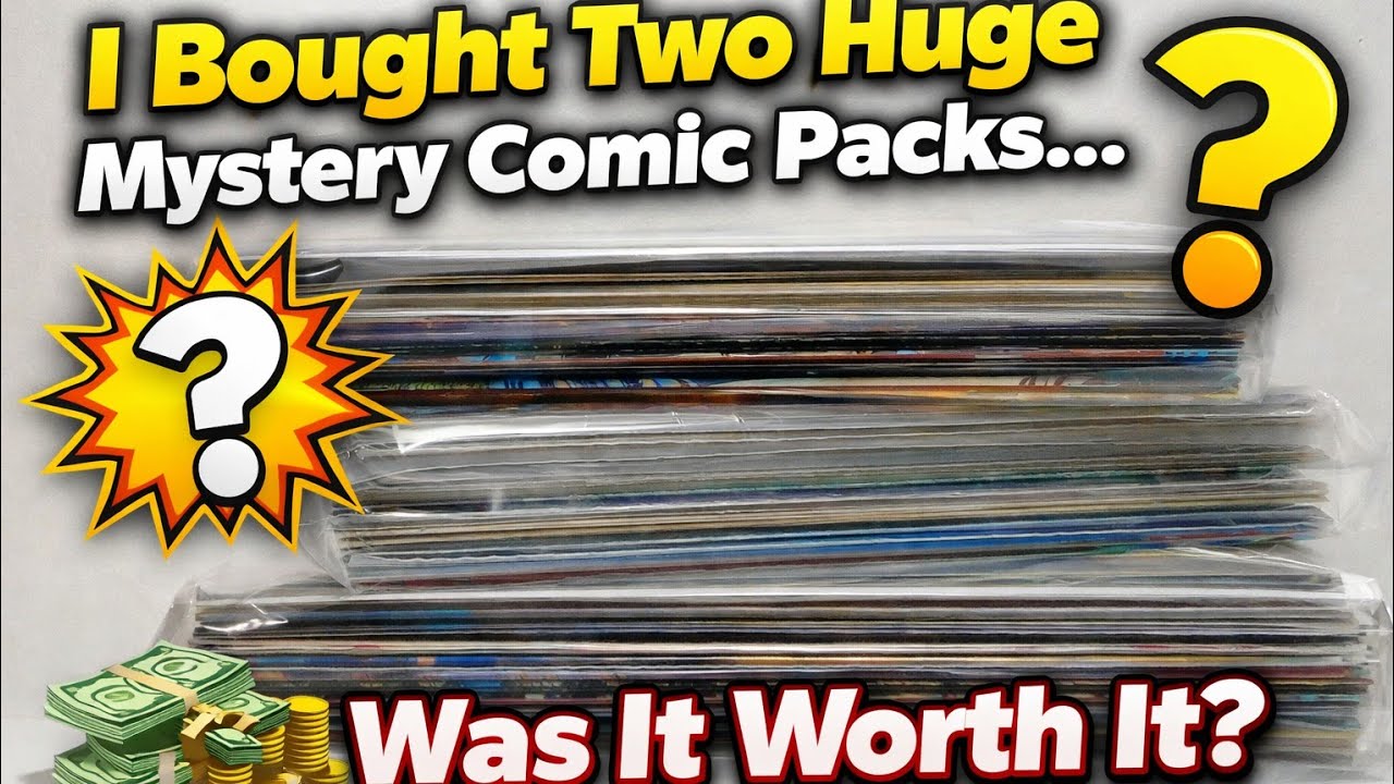 I Bought Two Huge Mystery Comic Packs… Was It Worth It?