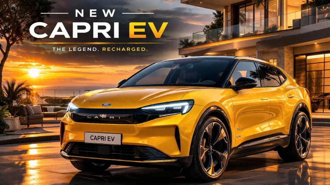 New Ford Capri EV 2025 &ndash; Full Review 🔥 500KM Range Electric Beast