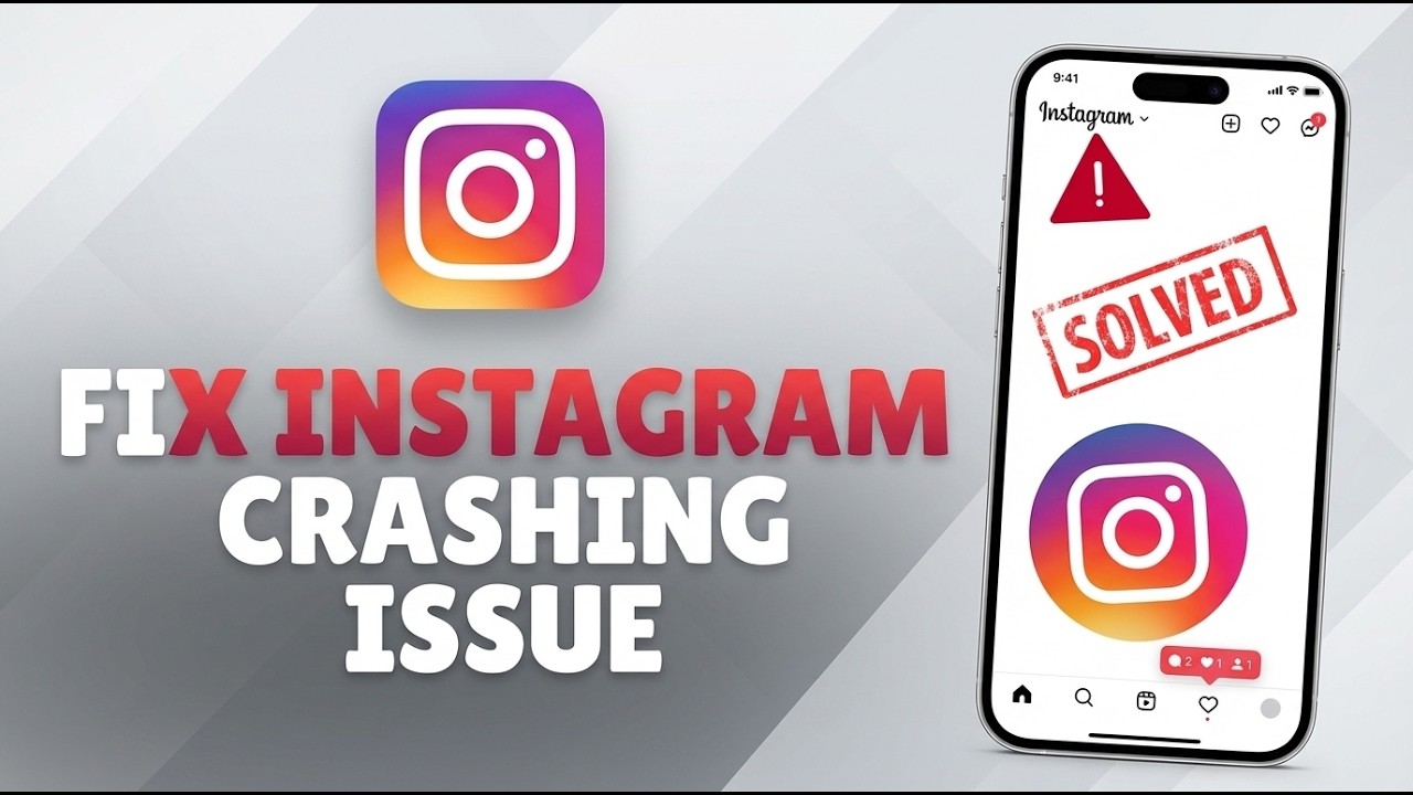 How to Fix Instagram Crashing Problem (2026)