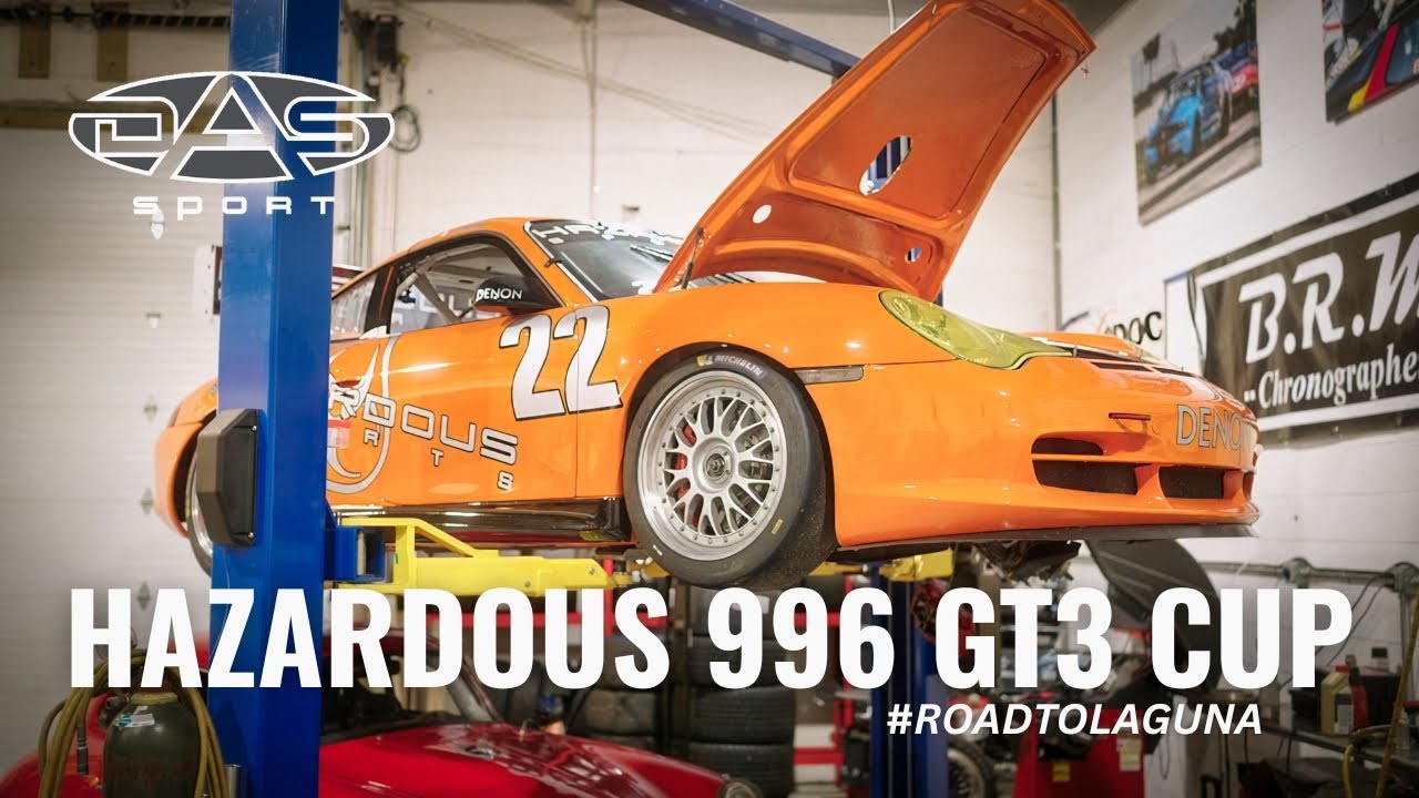 Hazardous Racing Lives On: Restored 996 GT3 Cup Heads to Laguna Seca