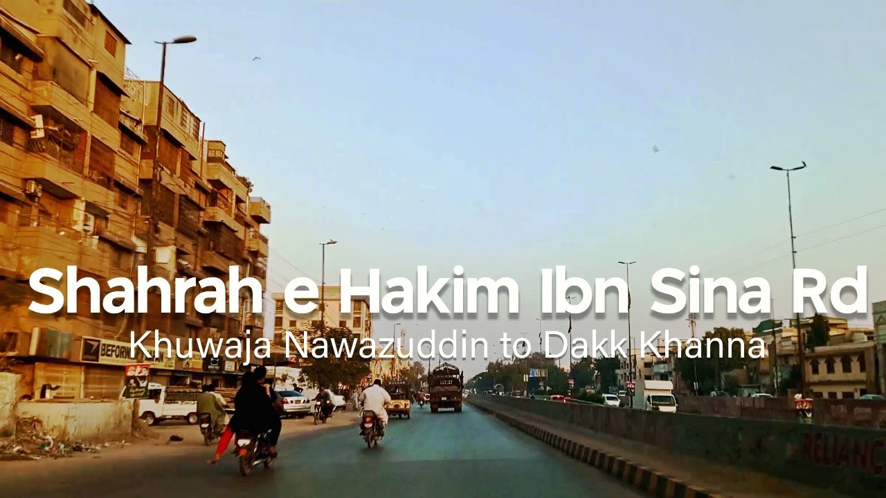 Shahrah e Hakim Ibn Sina Road 19th November 2022