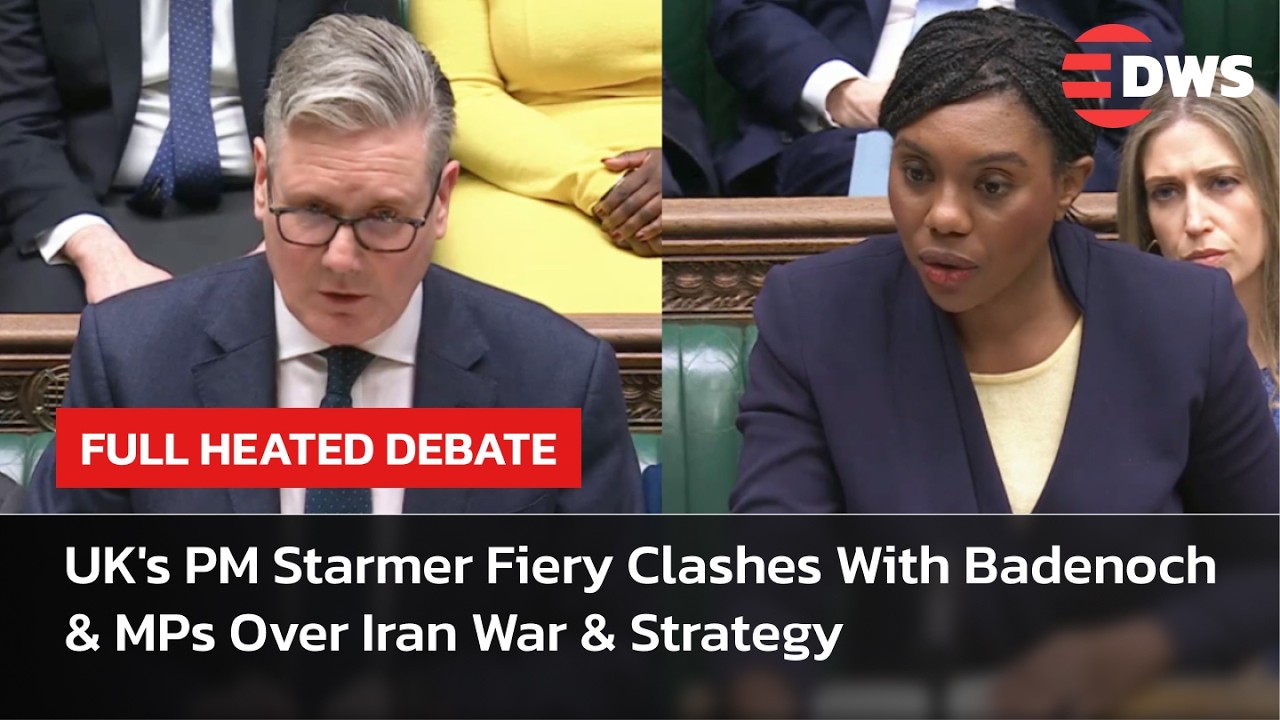 FULL HEATED DEBATE: UK's PM Starmer Fiery Clashes With Badenoch & MPs Over Iran War & Strategy |AC1E