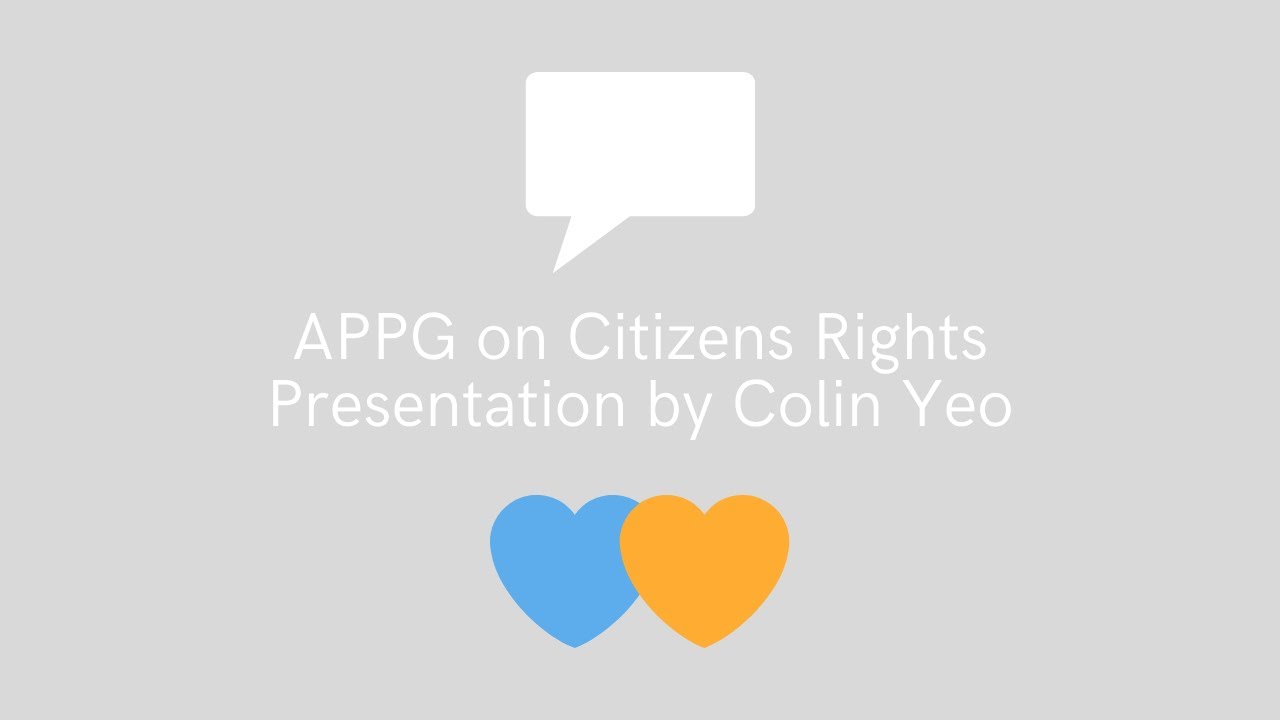 APPG on Citizens Rights Presentation by Colin Yeo