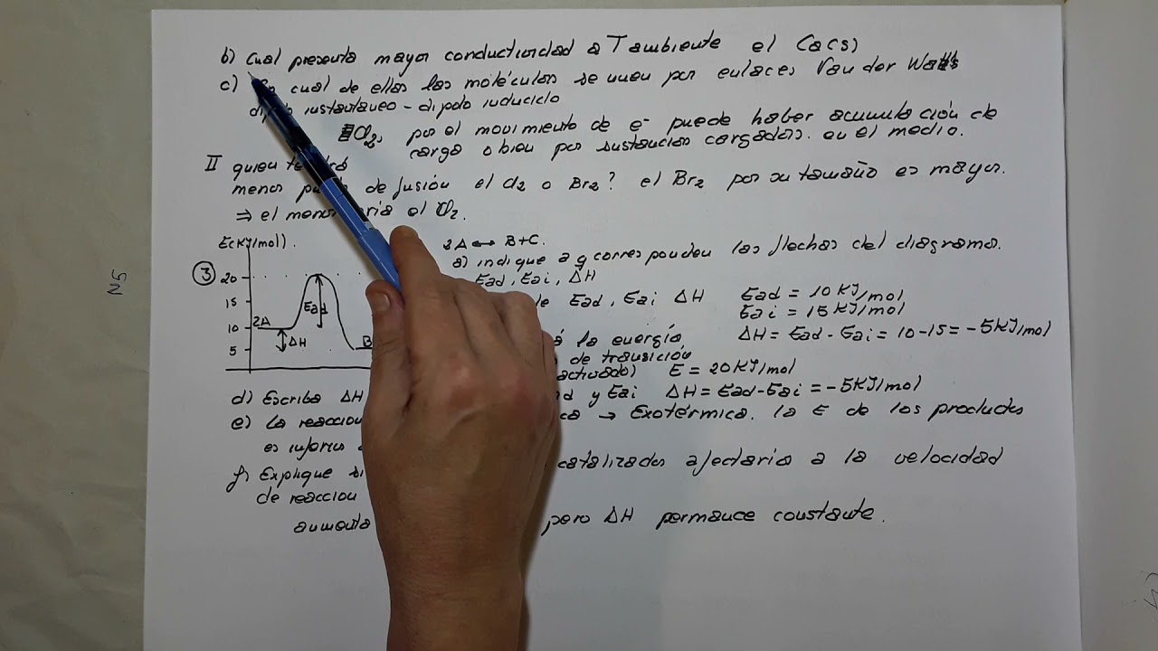 ebau quimica Murcia junio 2021. parte 1. cuanticos, propiedades, equilibrios, acido base
