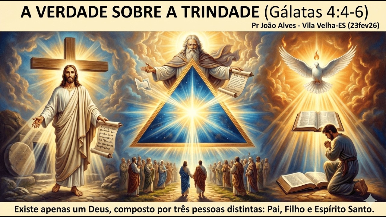 #0051 - A verdade sobre a Trindade (Gálatas 4:4-6) Pr João Alves - Vila Velha-ES (23fev26)