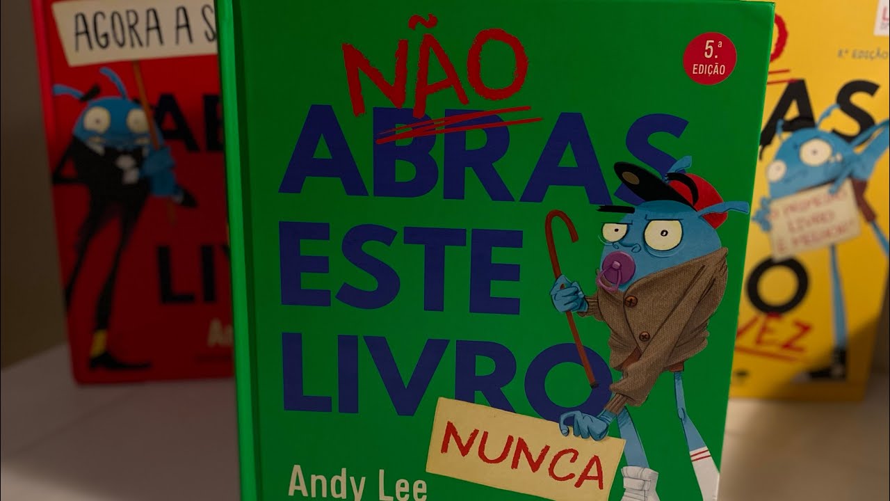 Não abras este livro Nunca - Historia infantil em portugues pt