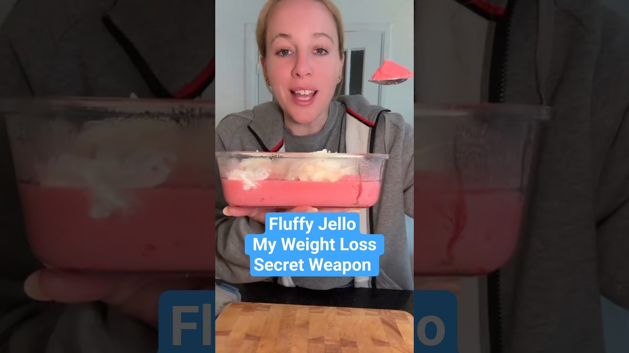 Fluffy Jello!! My Weight Loss Secret Weapon. Thank You @theplantslant2431 and @ChefMorley!!