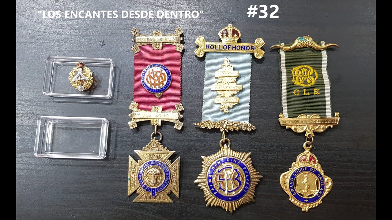 COMPRO INSIGNIA DE ORO Y MEDALLAS MASÓNICAS EN LOS ENCANTES