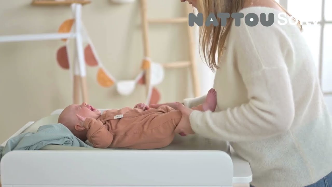 NATTOU - Matelas &agrave; langer en mousse 70x50cm SOFTY