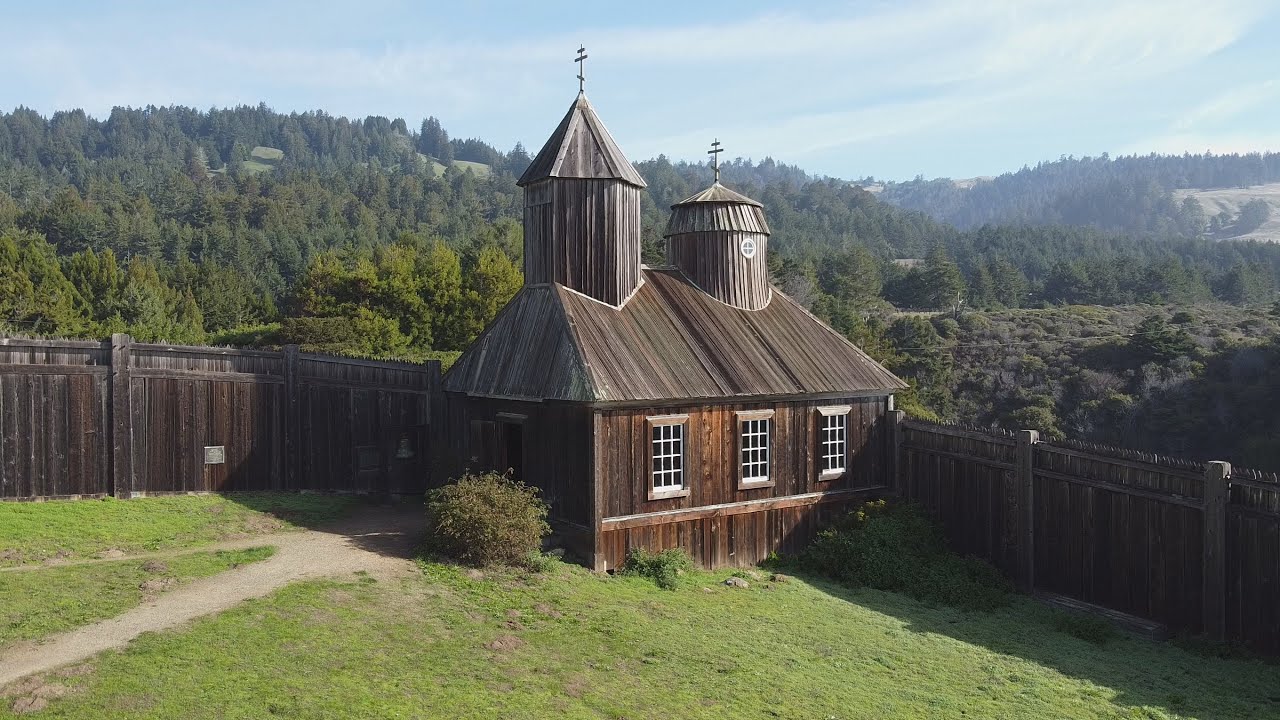 Fort Ross, California. 4K Drone Video