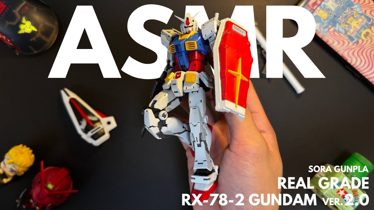 Real Grade RX-78-2 Gundam Ver. 2.0  |ASMR  BUILD| Mobile Suit Gundam
