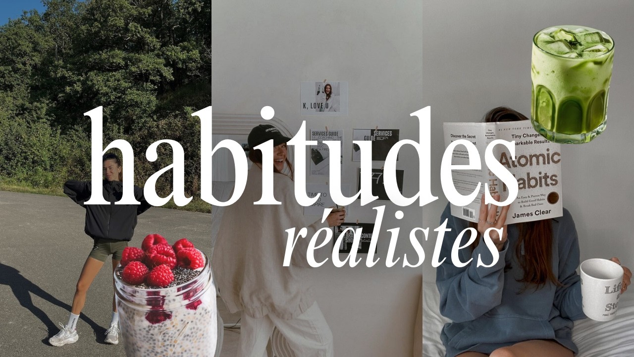 5 habitudes matinales *réalistes * qui vont changer ta vie | Testées depuis 7 ans.