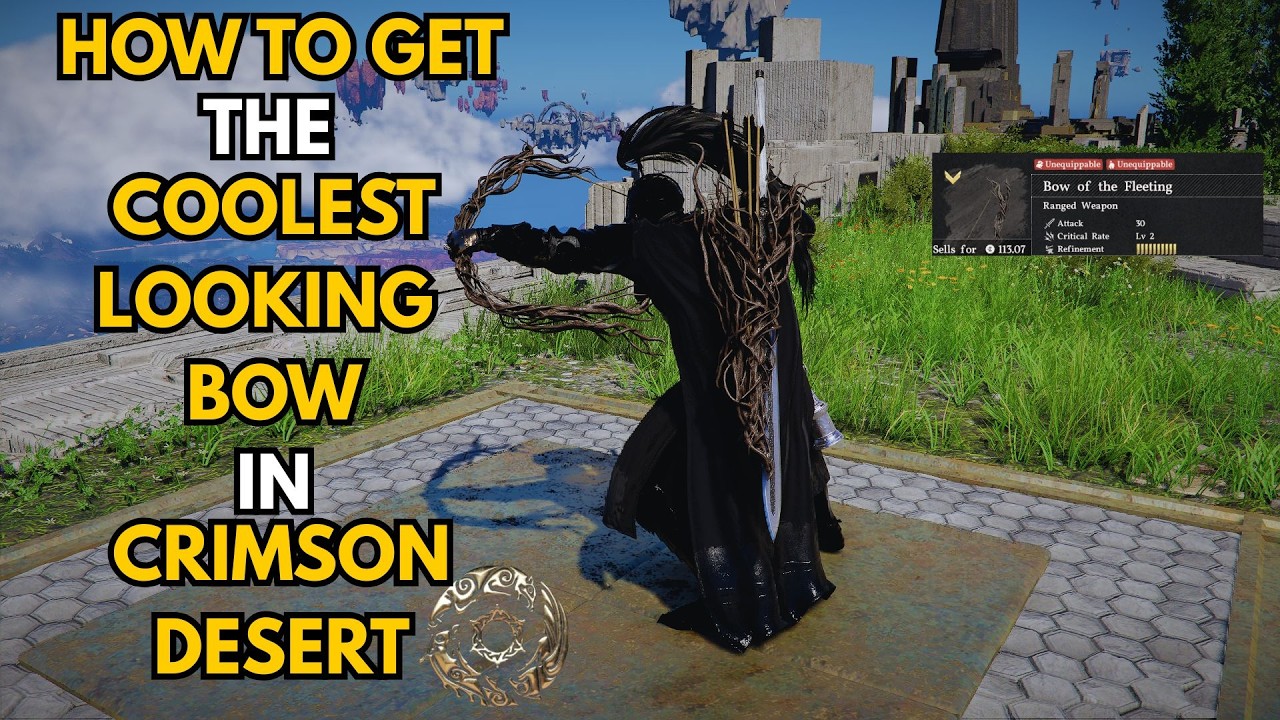 HOW TO GET THE BOW OF FLEETING IN [CRIMSON DESERT]