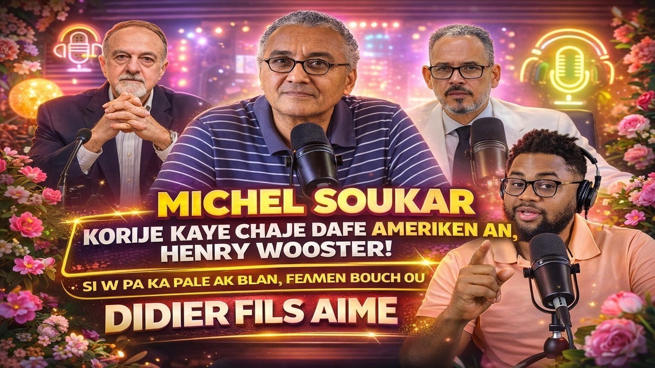 MICHEL SOUKAR KORIJE KAYE CHAJE DAFE AMERIKEN AN, HENRY WOOSTER SIW PAKA PALE FEMEN BOUCH OU DIDIER