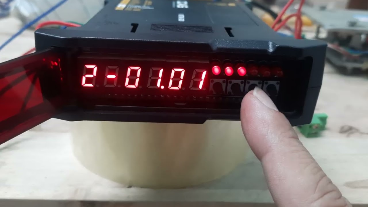 Set modbus đầu cân WTM500 hãng CAS