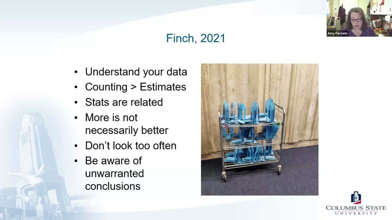 1. Telling Your Library Stories with Data: Using Statistics to Create Statistical Narratives