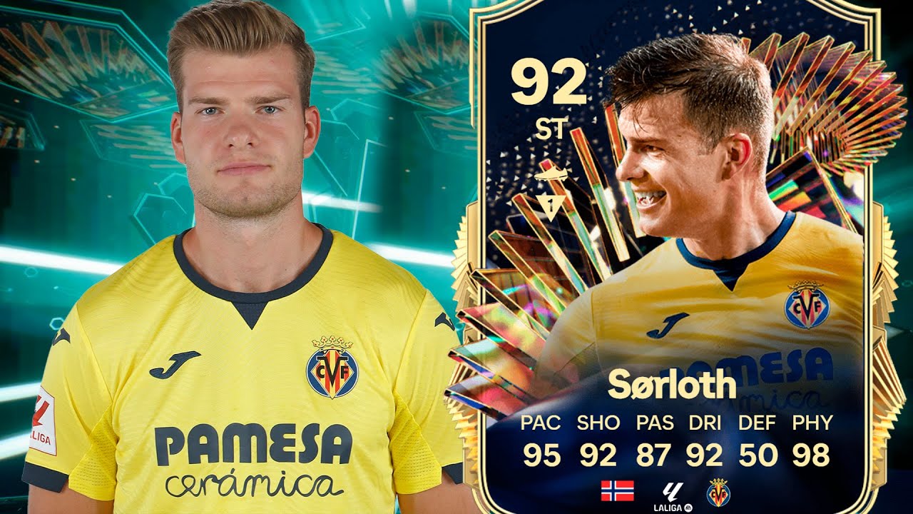¡GRACIAS EA POR ESTE REGALO DE SBC! 😍 92 Alexander Sørloth TOTS SBC PLAYER REVIEW | Ea Sports FC 24