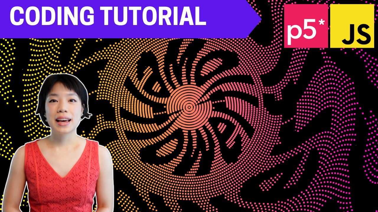 p5.js Coding Tutorial | Text Distortion