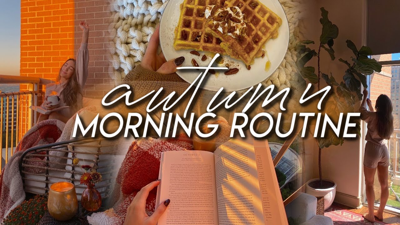 FALL MORNING ROUTINE | my cozy, mindful, and productive autumn morning routine for 2022