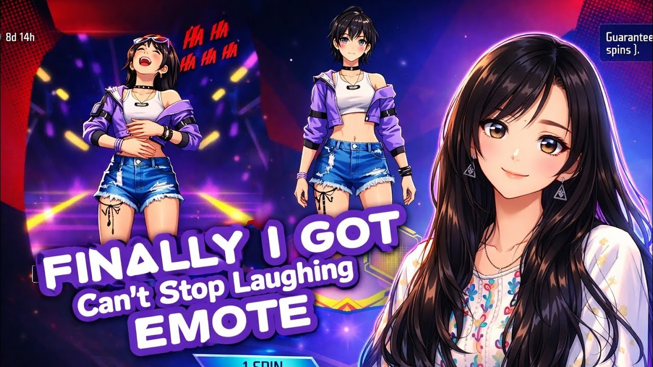 Finally Finally Finally 😂 I Got The New Can't Stop Laughing Emote In New Lucky Royal Event 🔥📸🇳🇵