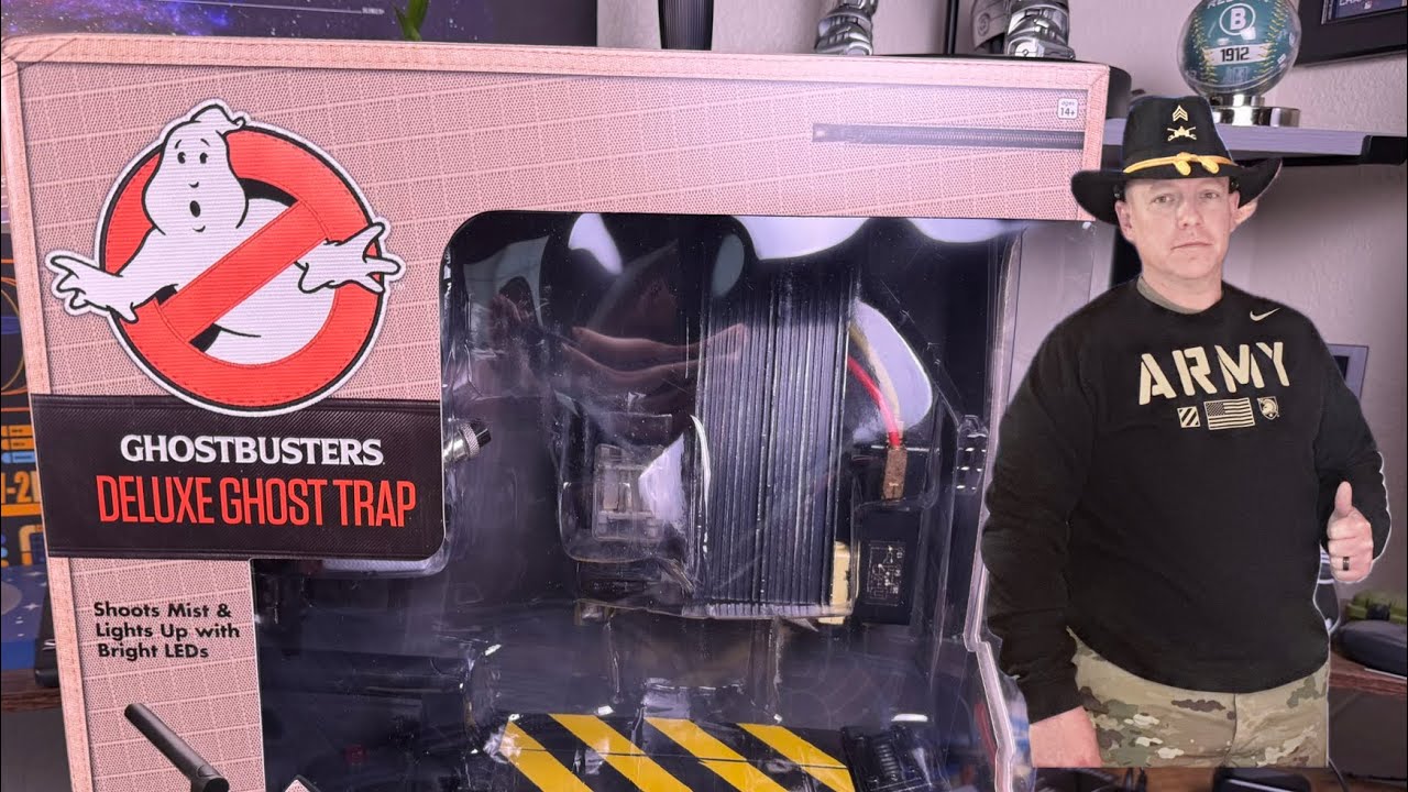 Spirit Halloween deluxe edition of the ghostbusters trap review. 