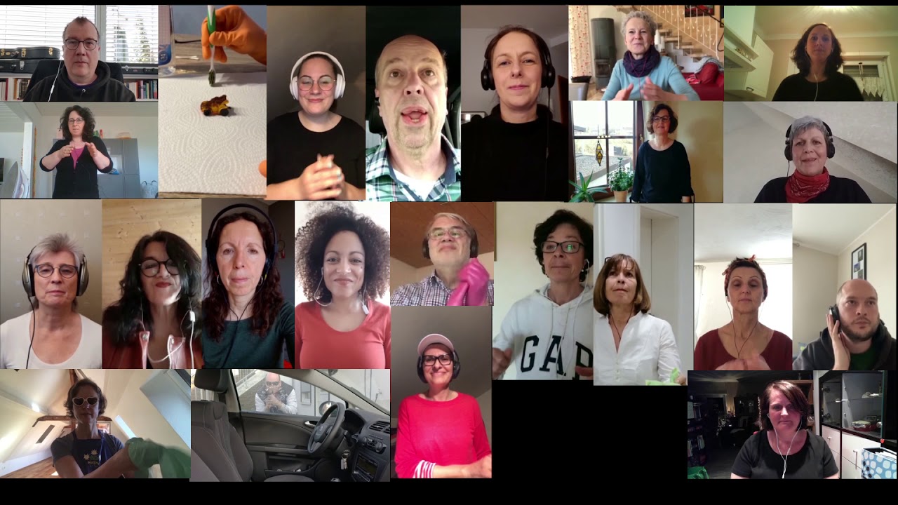 Jazzchor 92Hertz im Homeoffice...