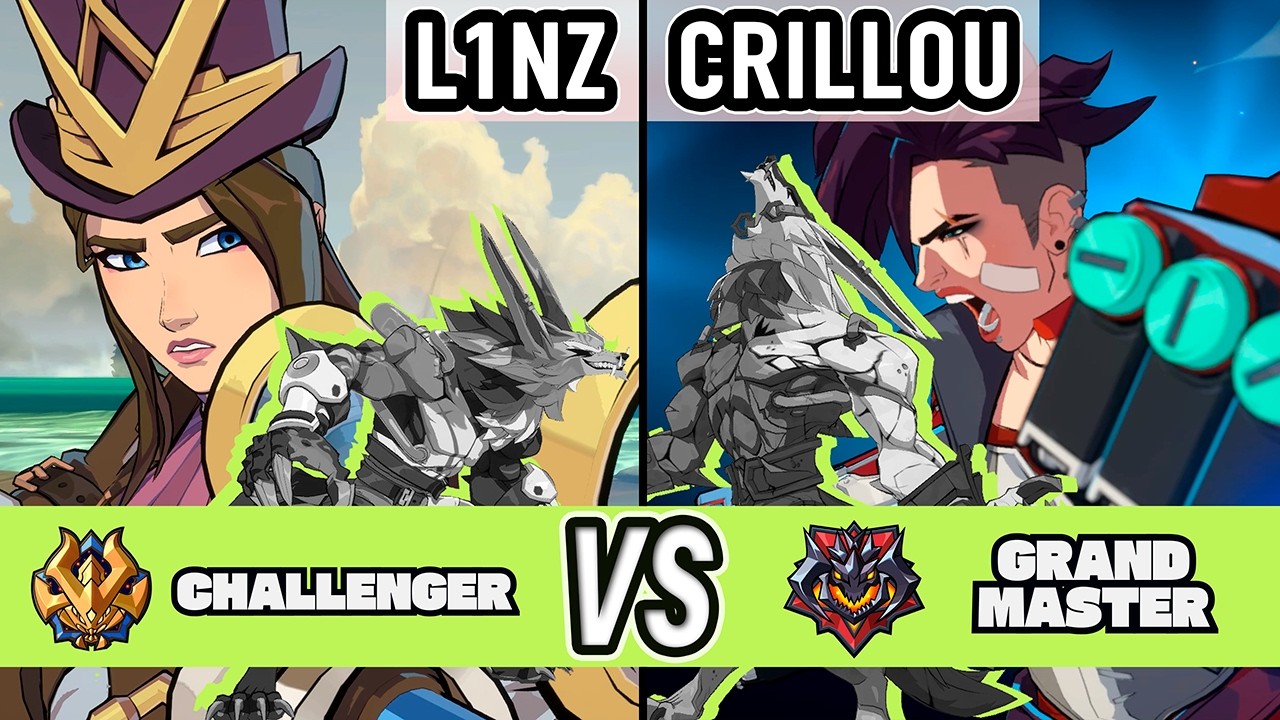 2XKO ▰ L1Nz (Caitlyn / Warwick) vs Crillou (Vi / Warwick) ▰ High Level Gameplay