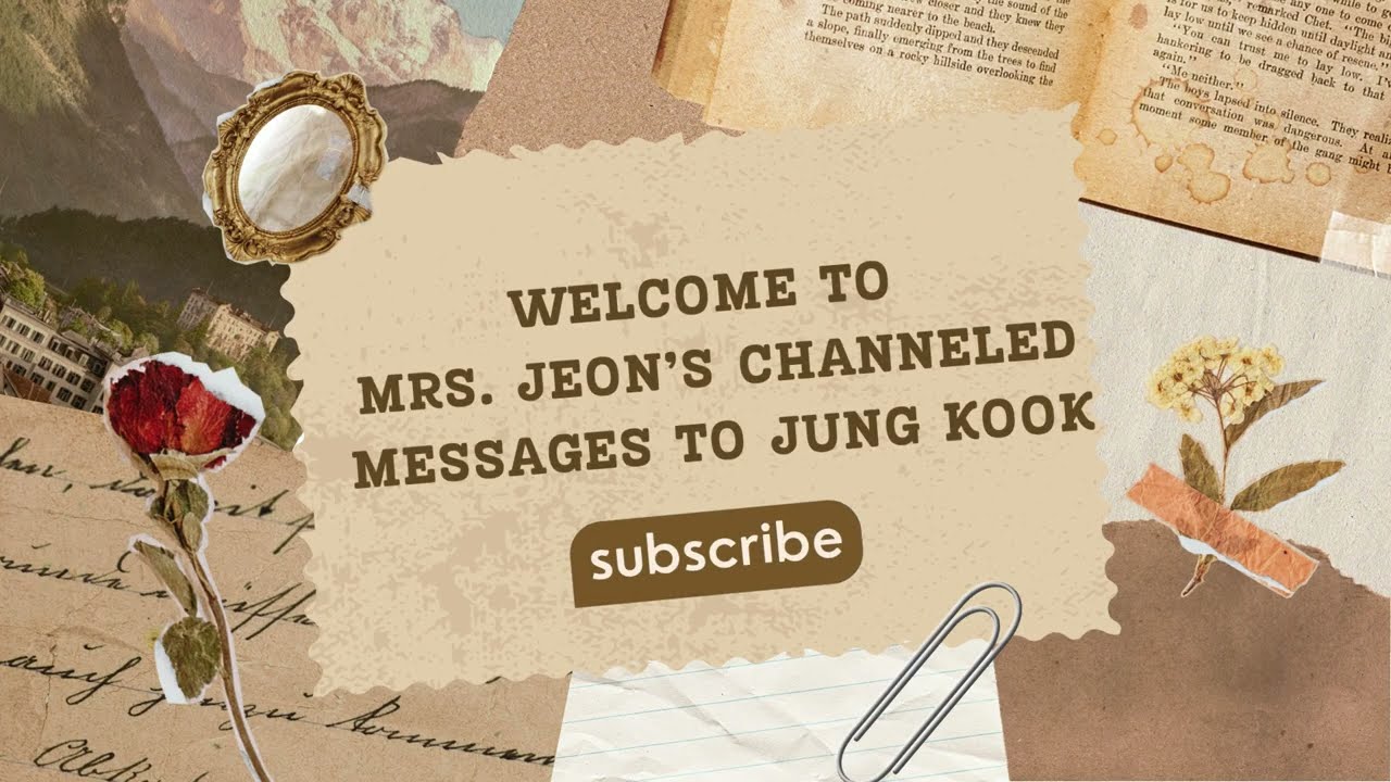 💌 Mrs. Jeon's Channeled Messages to Jung Kook 🔮 #mrsjeon #jungkook