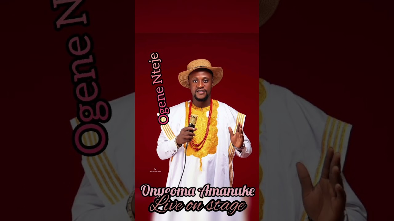 Chibuzor Onyeoma Amanuke live on stage