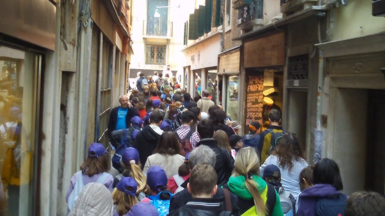 Crowded Venice